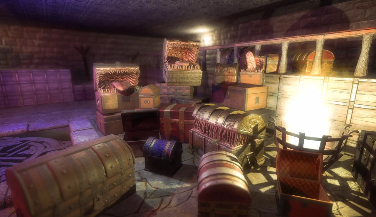 Mimic Chests (And regular chests with gold and gems too!) - Fantasy RPG📱 - изображение 3